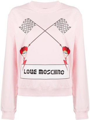 Love Moschino Logo Knit Jumper