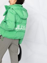 Thumbnail for your product : Off-White Logo Print Padded Jacket