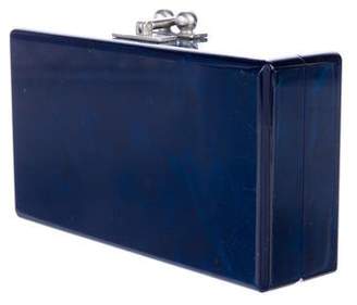 Edie Parker Jean Solid Acrylic Clutch