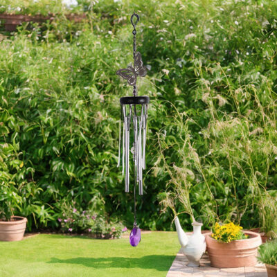 Arlmont & Co. 20" Long Butterfly Wind Chime