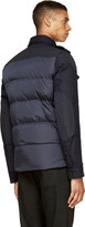 Thumbnail for your product : Moncler Navy Insulated Wool Bruce Jacket