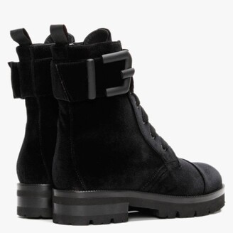Roberto Festa Toronto Black Velvet Ankle Boots