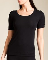 Thumbnail for your product : Hanro Silk Cashmere Short Sleeve Shirt