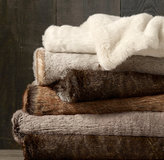 Thumbnail for your product : Restoration Hardware Luxe Faux Fur Throw
