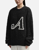Thumbnail for your product : Awake NY Bouclé "A" Sweater