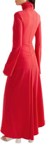 Thumbnail for your product : Ellery Dumont Asymmetric Jersey Turtleneck Dress