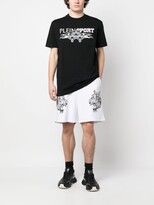 Thumbnail for your product : Plein Sport Tiger-Print Track Shorts