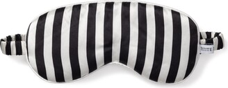 Petite Plume Bengal Stripe Silk Sleep Mask