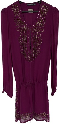 Antik Batik Purple Dress for Women