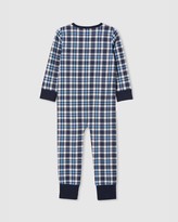 Thumbnail for your product : Milky Boy's Grey Longsleeve Rompers - Check Sleep Onesie - Kids - Size 2 YRS at The Iconic