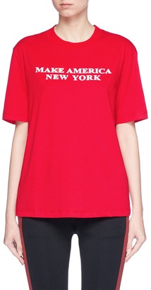 Public School 'Make America' print T-shirt