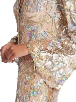 Thumbnail for your product : Silvia Tcherassi Dogliani Sequin Tunic Gown