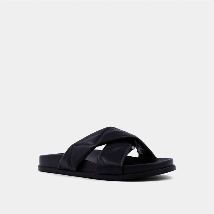 SHU SHOP Women's Deedee Slide Sandal In Black
