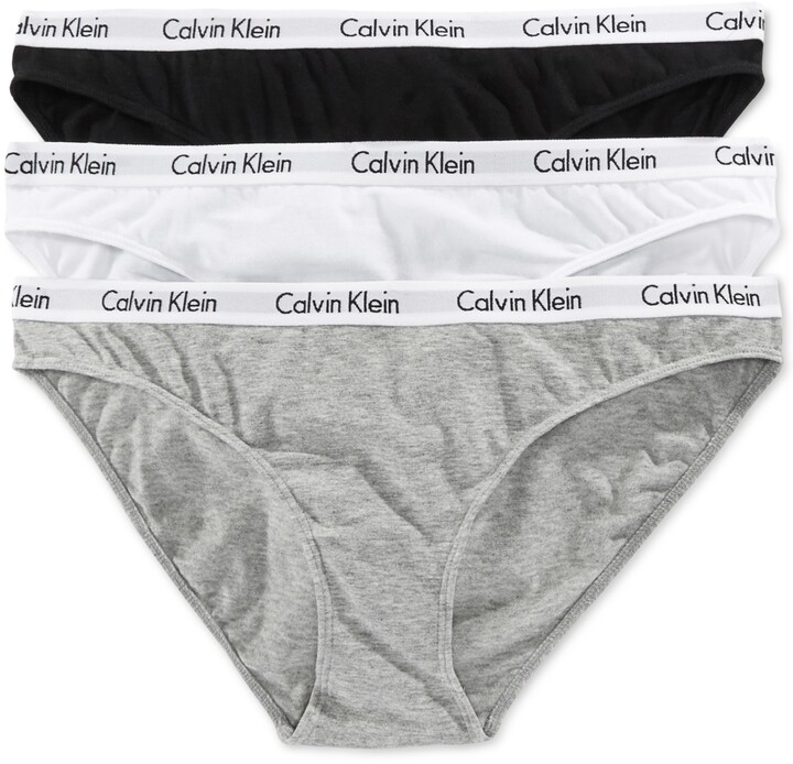 Panties Calvin Klein Monolith Cotton Bikini Grey Heather