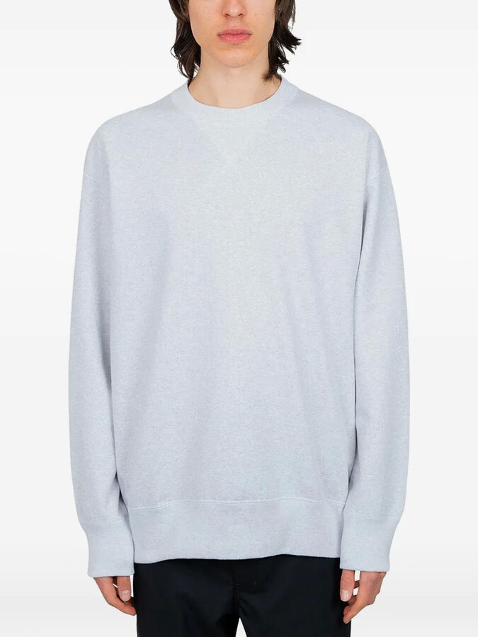 Comme des Garçons Homme Button-Detail Crew-Neck Sweatshirt