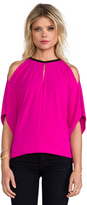 Thumbnail for your product : Yigal Azrouel Cut25 by Draped Matte Top