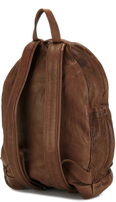 Giorgio Brato front zip backpack - men - Lamb Skin - One Size