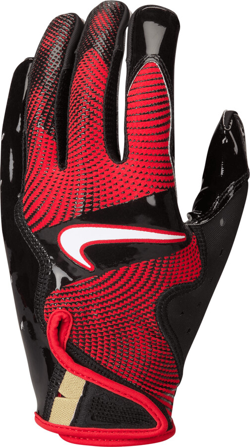 Nike Vapor Jet 8.0 Prime Football Gloves in Red | N1013244-671