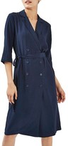 Thumbnail for your product : Topshop Women's Dot Jacquard Midi Wrap Dress
