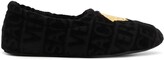 Thumbnail for your product : Versace monogram Medusa motif slippers