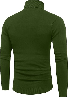 Kangyan Men'S Stretch Muscle Tshirts Turtleneck Turtleneck Men Mens Mock  Turtleneck Sweater Long Sleeve Solid Color T-Shirts Basic Slim Fit Knitted  Pullover Tees Sweaters For Men - ShopStyle