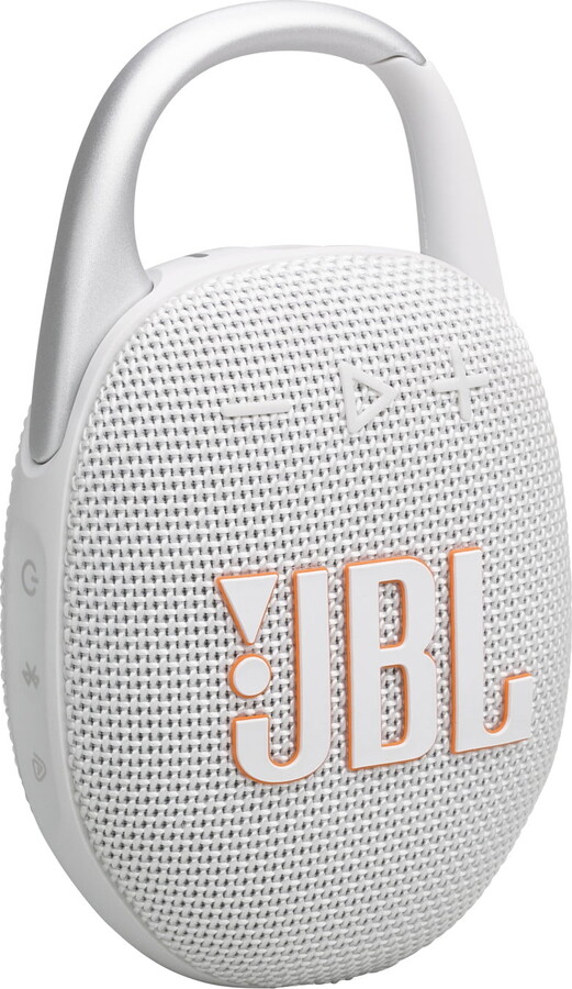 JBL Clip 5 - Ultra-portable waterproof speaker - White