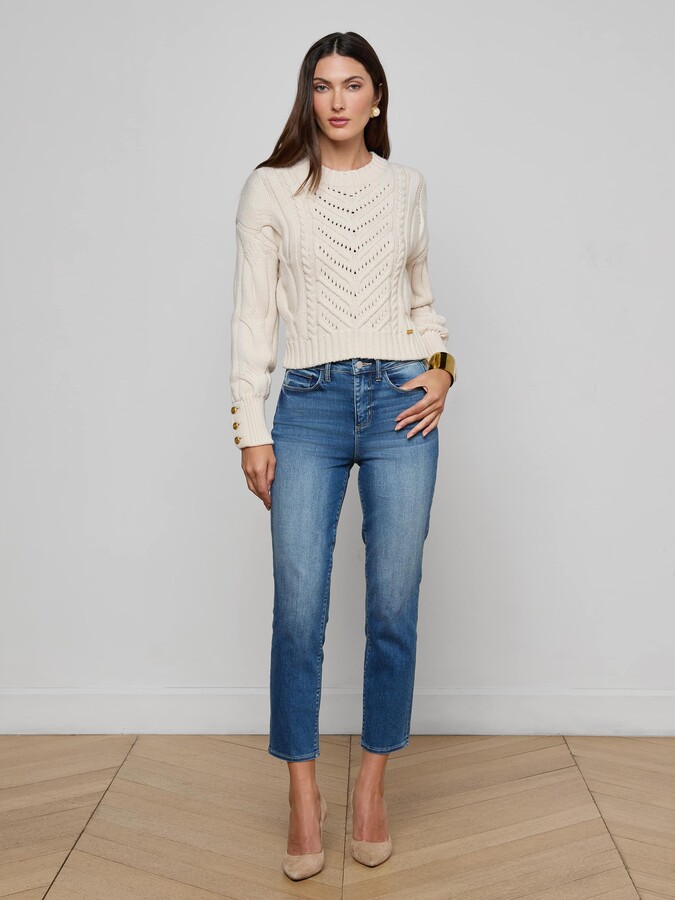 L'Agence Celestia Slim-Leg Jean