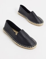 Thumbnail for your product : ASOS DESIGN Wide Fit Jodie espadrilles in black