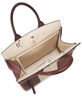 Thumbnail for your product : Ferragamo Studio Two-Tone Leather Top Handle Bag