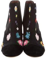 Thumbnail for your product : Tabitha Simmons Embroidered Ankle Boots