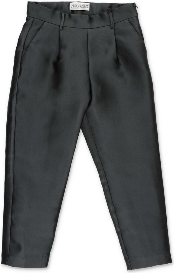 Simonetta Logo-Embellished Pants