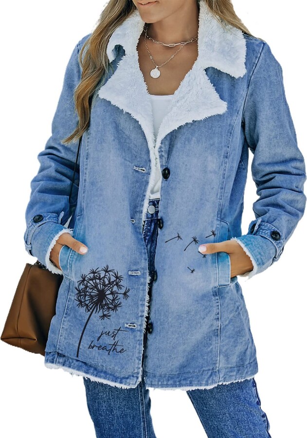 Online store Global fashion Winter Coats for Women Sherpa Fleece Lined ...