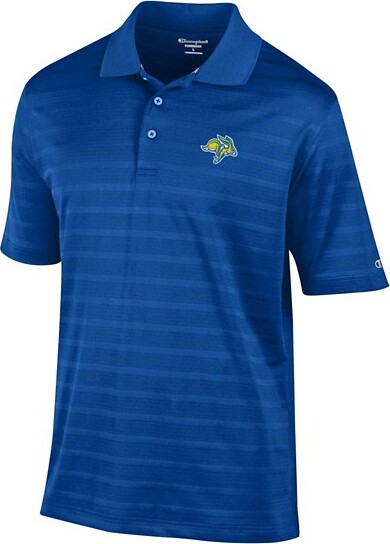 South Dakota State Jackrabbits Champion Ginter Textured Solid Polo Small Royal