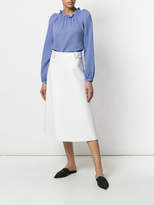 Thumbnail for your product : Goat ruffle neck textured Renoir blouse