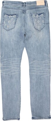 Purple Brand P005 Tuffetage Monogram Slim Jeans in Blue for Men