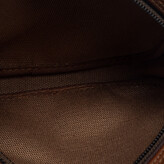 Thumbnail for your product : Lancel Beige/Brown Canvas And Leather Crossbody Bag