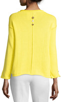Thumbnail for your product : Neon Buddha Iris Pullover Top with Buttons