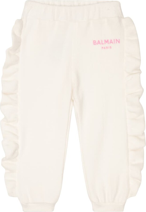 Balmain Kids Baby cotton pants