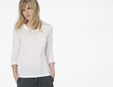 Thumbnail for your product : James Perse Cotton Cashmere A-Line Pocket Tee