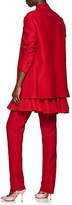 Thumbnail for your product : Valentino Women's Flared Silk-Wool Pants - Red