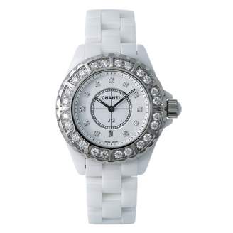 Chanel J12 Quartz White Ceramic Watches