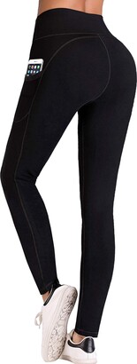 IUGA Capri Leggings with Pockets High Waist Cropped Trousers Yoga Pants for  Women Running Active 3/4 Length Leggings for Workout Exercise & Fitness  Black : : Fashion