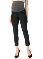 Thumbnail for your product : A Pea in the Pod Secret Fit Belly® Crepe Cuffed Slim Leg Maternity Pants