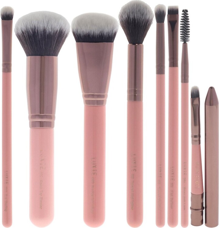 Luxie Women's Rose Gold Complete Face Brush Set
