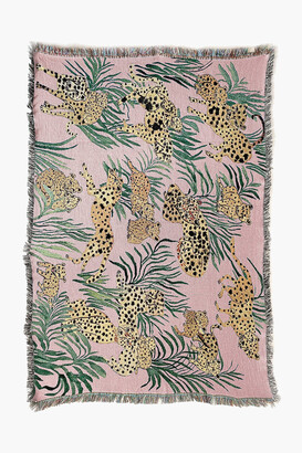 Olivia Wendel Pink Cheetahs Blanket