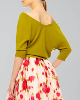 Thumbnail for your product : Michael Kors Off-The-Shoulder Cashmere Top