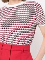 Thumbnail for your product : Adam Lippes Zigzag Open-Back Top