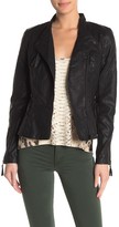 Thumbnail for your product : Blanknyc Denim Faux Leather Vegan Moto Jacket
