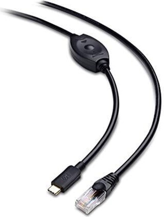 Cable Matters Usb C To Rj45 Console Cable For Windows And Macbook Pro (Compatible Cisco Console Cable, Rollover Cable) With Ftd