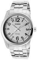Thumbnail for your product : Casio Men's Enticer Silver-Tone Steel White-Tone Dial